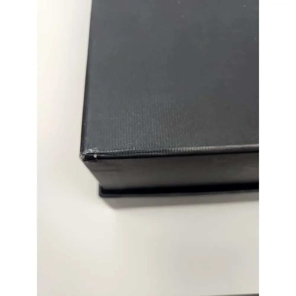 2 Gucci Black White Empty Boxes Small Shoebox